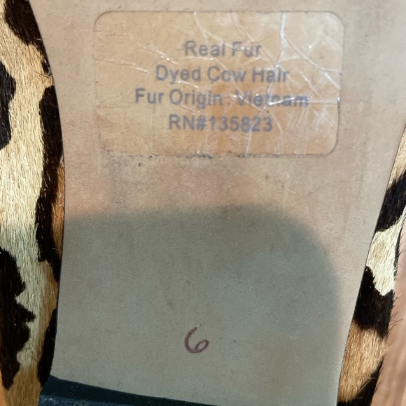 Sam Edelman cheetah print flats size 6 - Picture 8 of 8